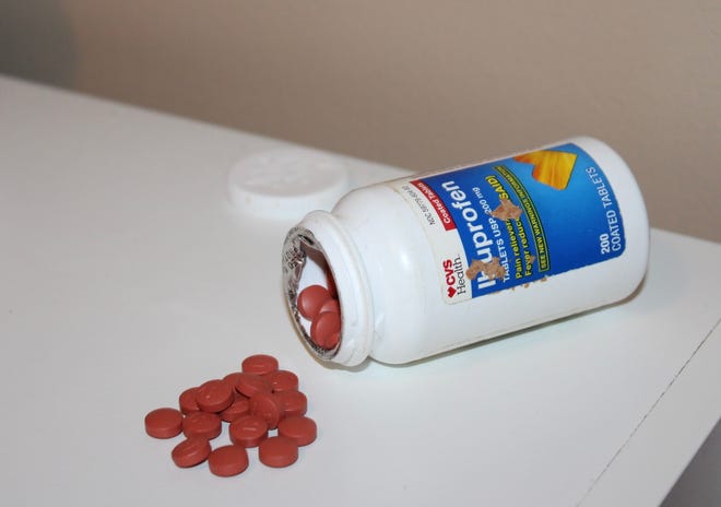 When used in excess, ibuprofen can cause high blood pressure or kidney problems.