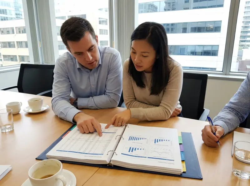 AI-powered financial risk analysis dashboard displaying real-time market data streams with automated anomaly detection alerts and pattern visualization